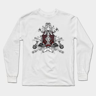 Lambretta pin up Long Sleeve T-Shirt